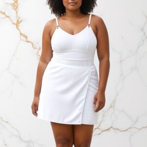 SKIMS Snow Terry Skirt Cover-Up 3X